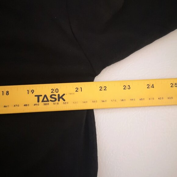 NWT Marie Claire Ladies Black Cowl Neck Long Sleeves Fleece Lined Top - Picture 9 of 11